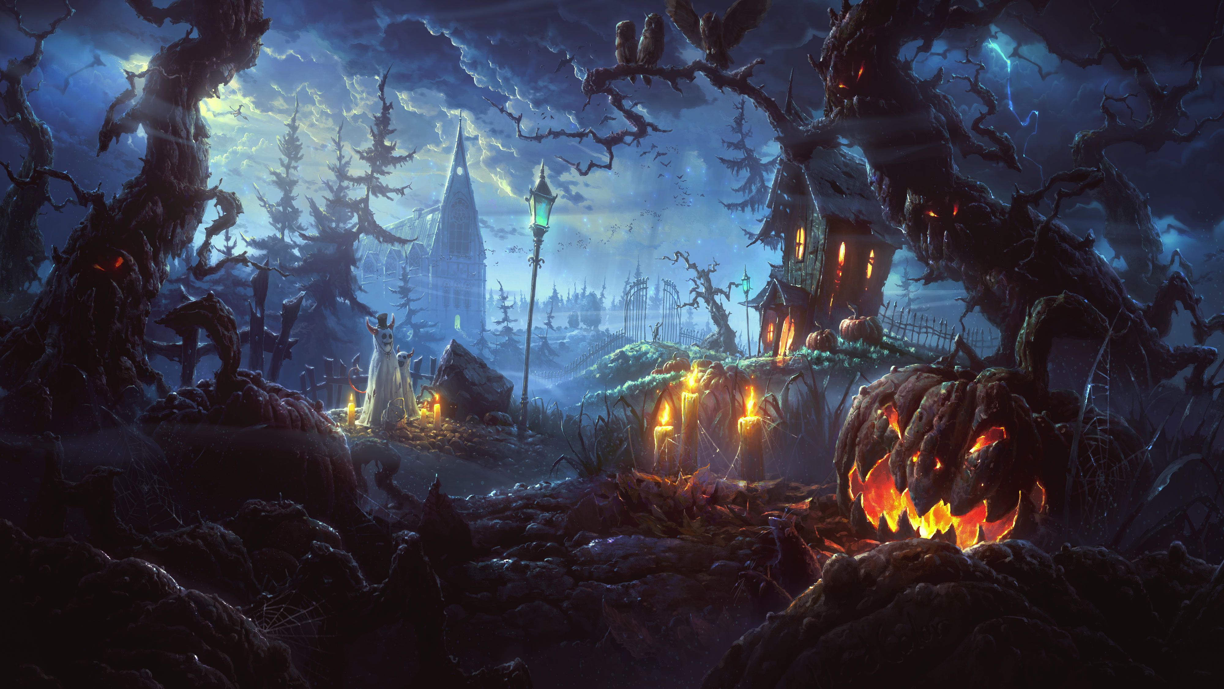 background halloween